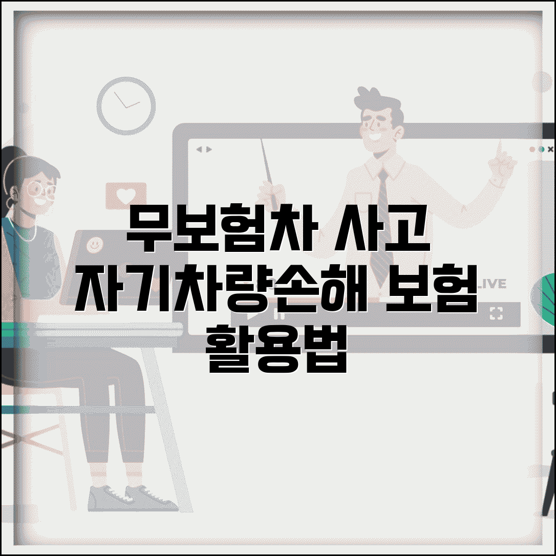 무보험 차량과 사고났을때 | 자기차량손해 보험 활용법