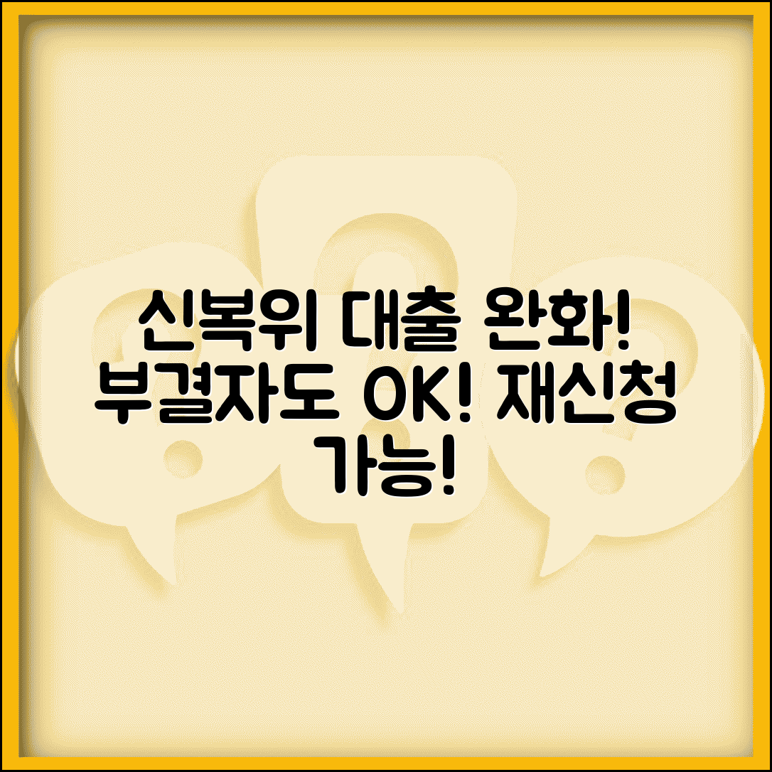 신용회복위원회 소액대출 자격 완화 | 기존 부결자도 재신청 가능한 조건 변경 내용