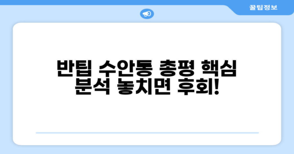🎯 반팁 수안통 총평