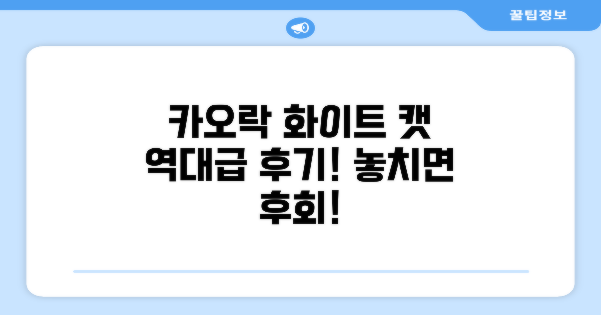 카오락 화이트 캣 호텔 총평 및 예약 후기
