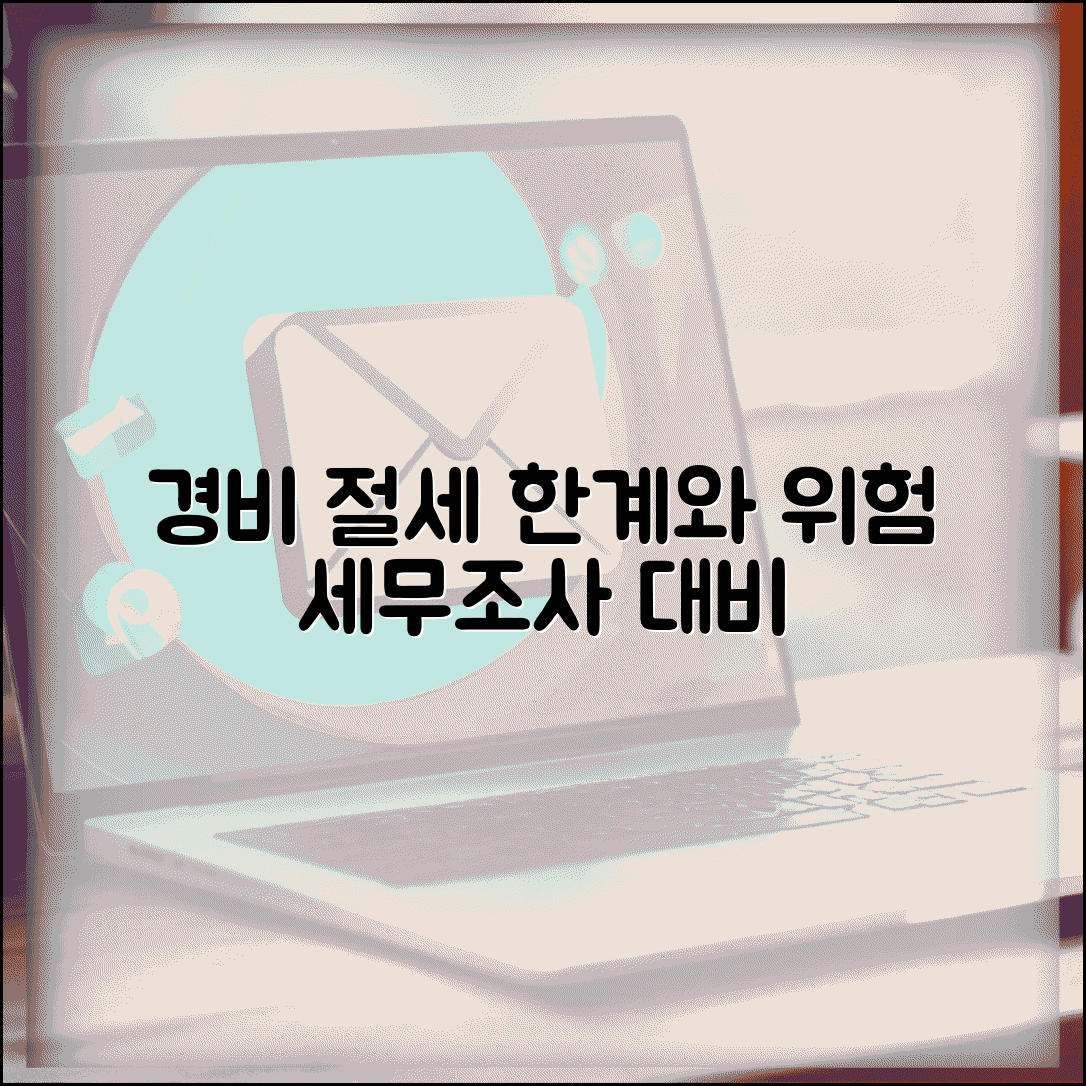 경비처리 절세 한계와 세무조사 위험 | 과도한 경비처리 주의사항 및 절세 꿀팁