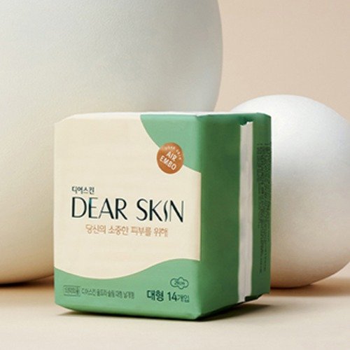 디어스킨 에어엠보 생리대 날개형, 대형, 64개입, 1세트쿠폰할인 상세 이미지 2