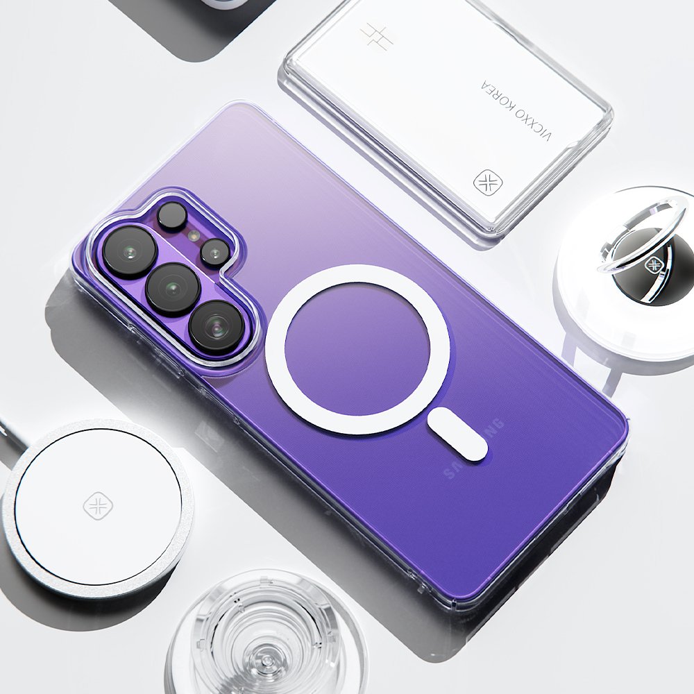 빅쏘 초슬림 변색없는 맥세이프 케이스 투명, 갤럭시S26 플러스 상세 이미지 2