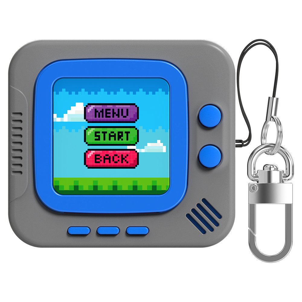 삼성 갤럭시 버즈4 버즈4프로 케이스 레트로 픽셀 메뉴 커버 상세 이미지 1