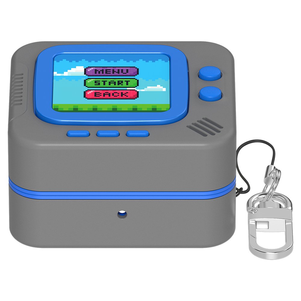 삼성 갤럭시 버즈4 버즈4프로 케이스 레트로 픽셀 메뉴 커버 상세 이미지 1