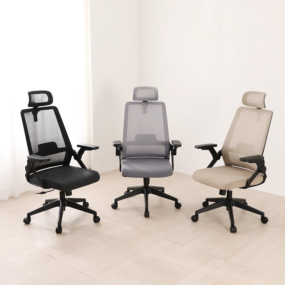 린백 국내제작 사무용 컴퓨터 학생 사무실 편한 메쉬 의자 책상의자 상세 이미지 2