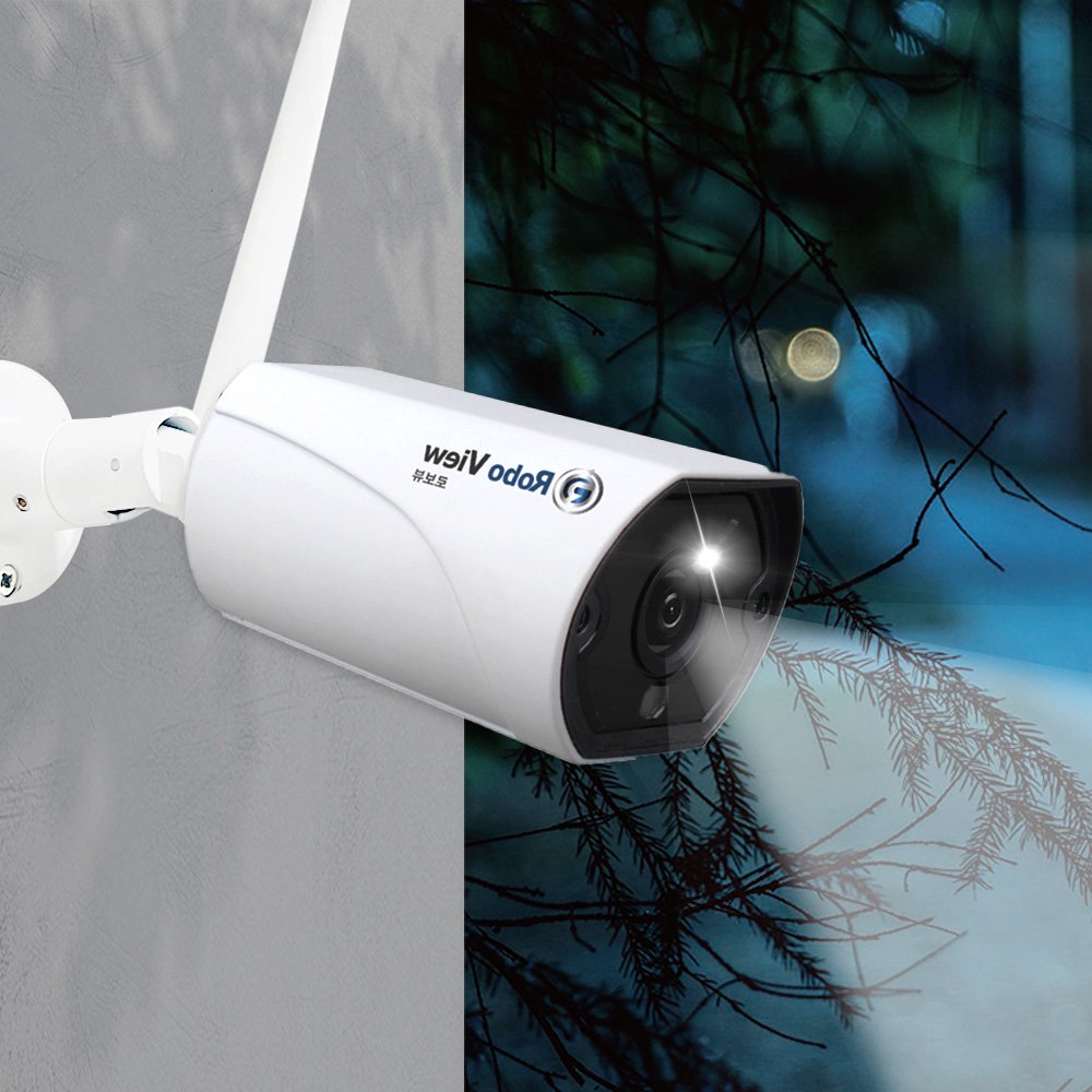 글로벌아이넷 로보뷰EX 홈 IP 카메라 CCTV 6mm 200만화소 1개 상세 이미지 1