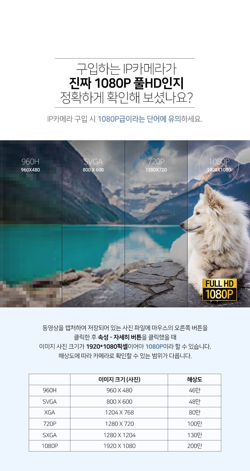 글로벌아이넷 로보뷰EX 홈 IP 카메라 CCTV 6mm 200만화소 1개 상세 이미지 1