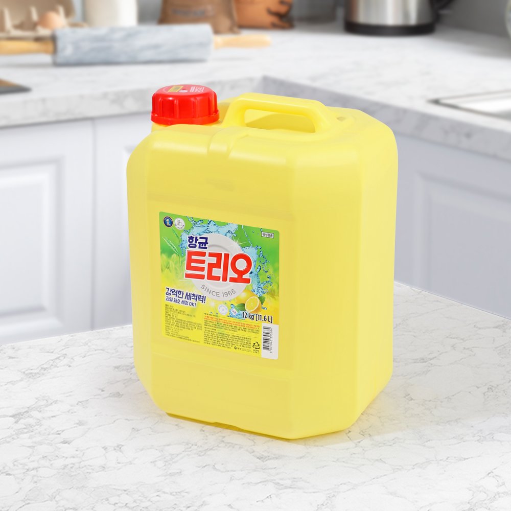 애경 항균 트리오 12kg 말통 주방세제 대용량 상세 이미지 1