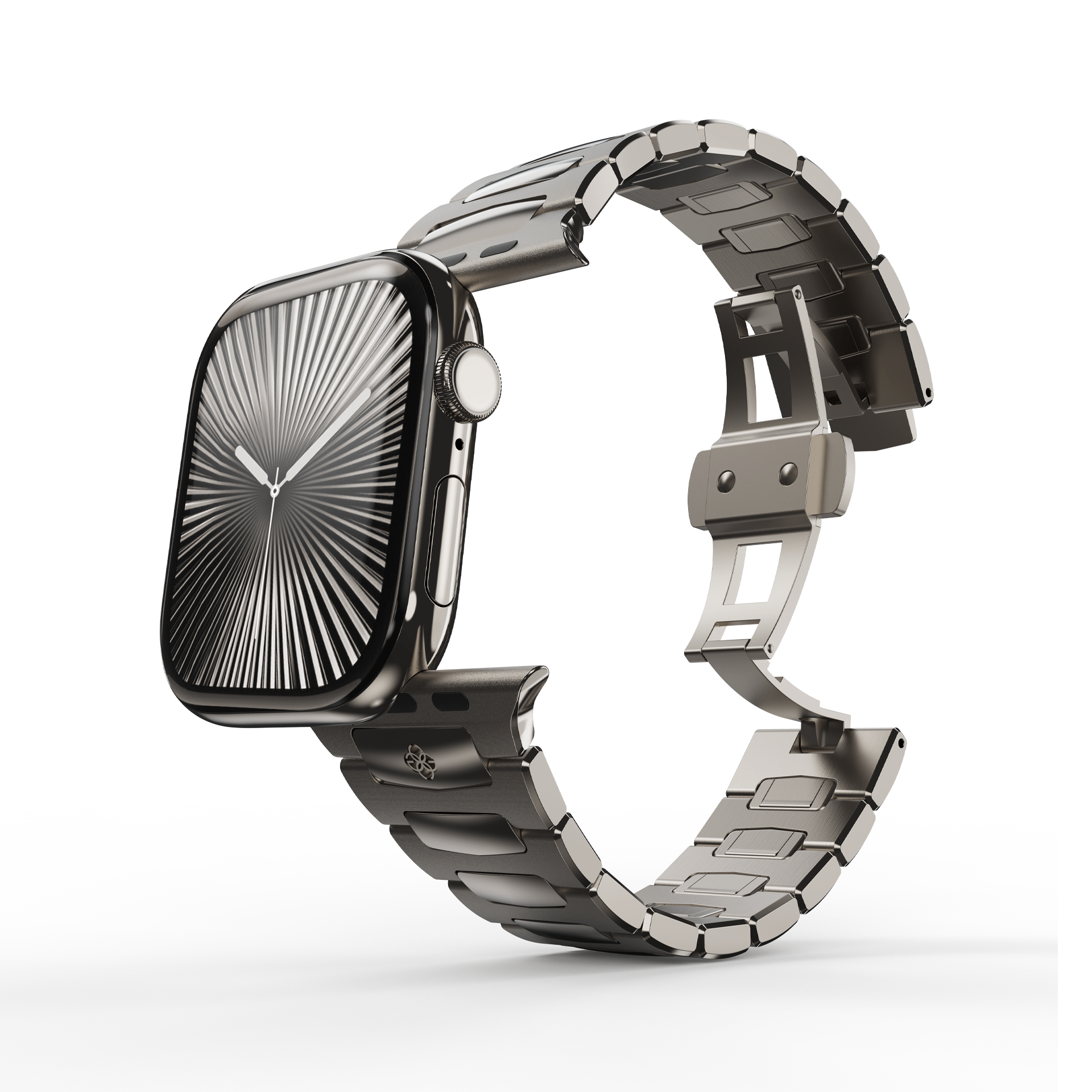 골든컨셉 애플워치 스트랩 - ROYAL II TITANIUM GREY (44, 45, 46, 49mm 호환) 상세 이미지 1