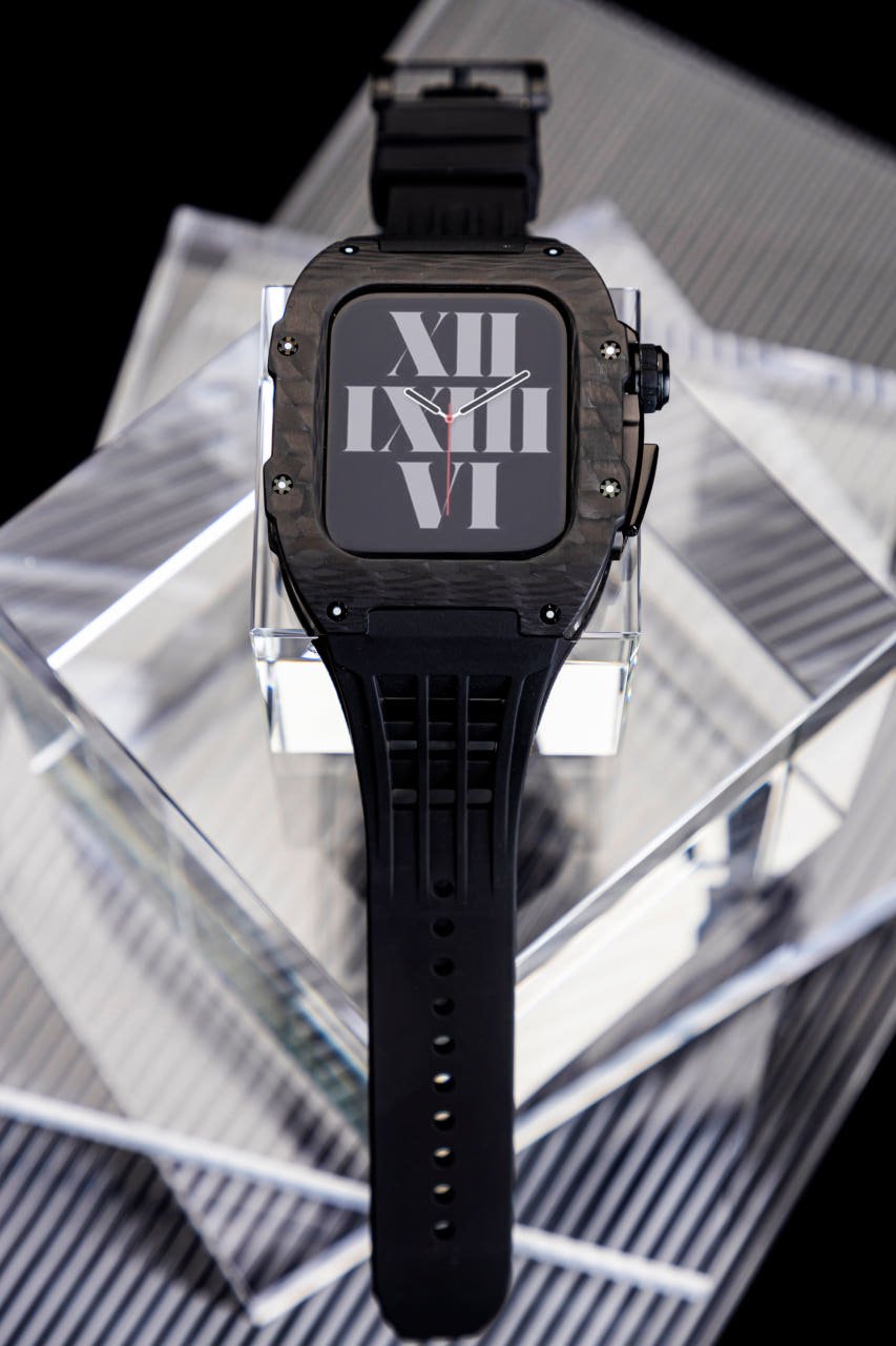 JECO 애플워치 스트랩 울트라3 애차드밀 메탈 카본 케이스 일체형 명품 풀커버 49 상세 이미지 1