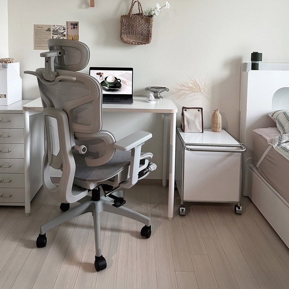 투노 넥트론 프리미엄 사무실 컴퓨터 게이밍 책상 허리 편한 학생 공부 리클라이너 메쉬의자 상세 이미지 2