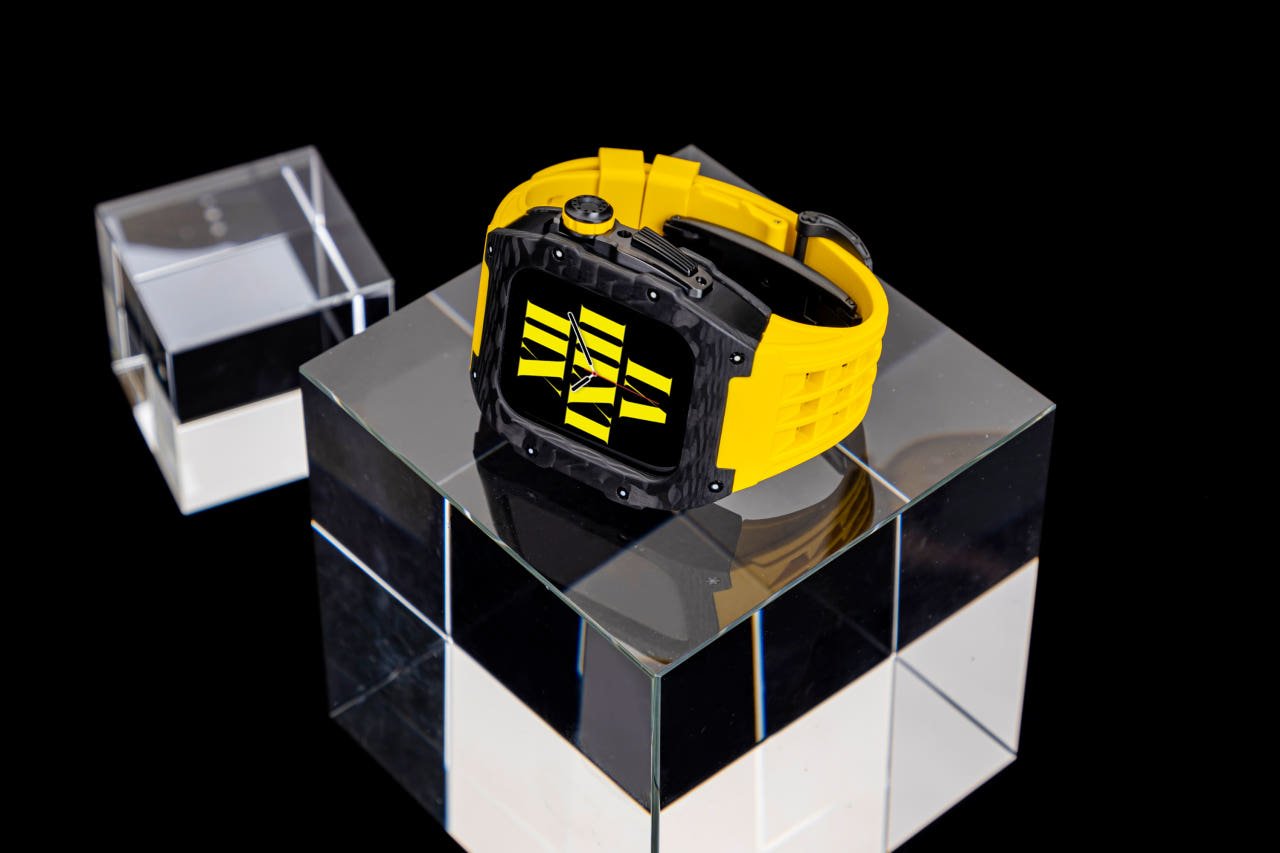 JECO 애플워치 스트랩 울트라3 애차드밀 메탈 카본 케이스 일체형 명품 풀커버 49 상세 이미지 2