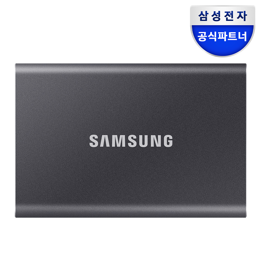 삼성전자 삼성 포터블 외장 SSD T7 (정품) 4TB, 그레이 상세 이미지 1