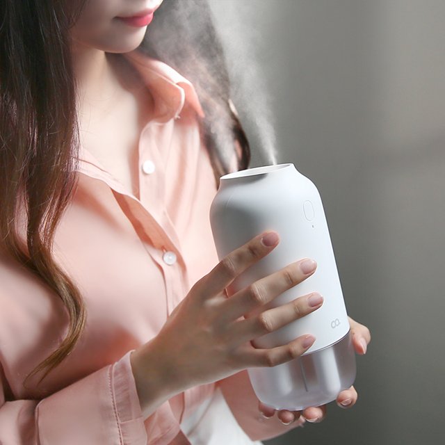 오아 듀얼미스트 무선 미니 사무실 탁상용 차량 휴대용 책상 가습기 USB 텀블러 충전식 상세 이미지 2