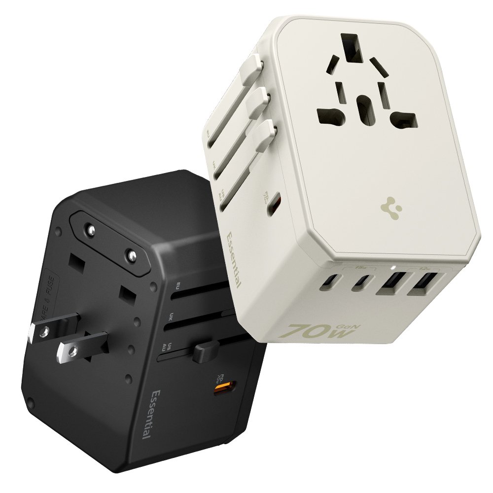 슈피겐 70W USB PD PPS 5포트 GaN 초고속 여행용 멀티 어댑터 상세 이미지 1