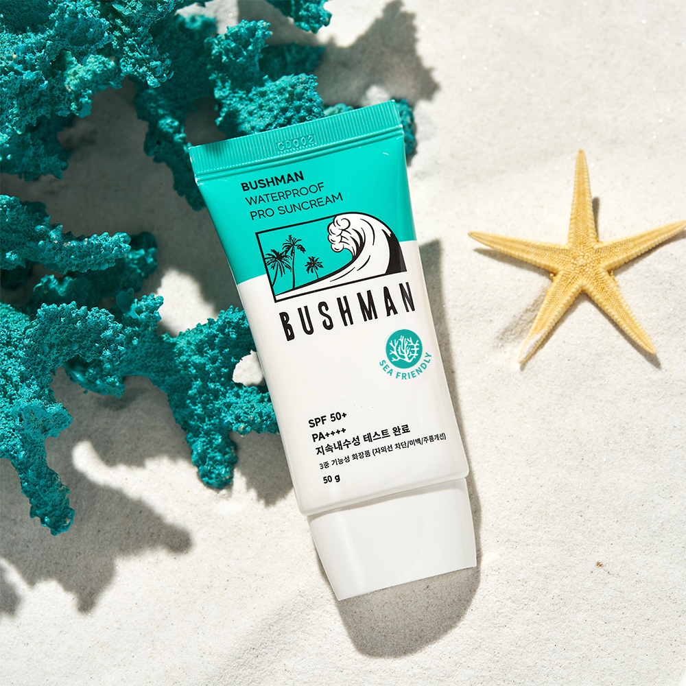 부쉬맨 워터프루프 프로 선크림 SPF50+ PA++++ 50ml, 2개 상세 이미지 2