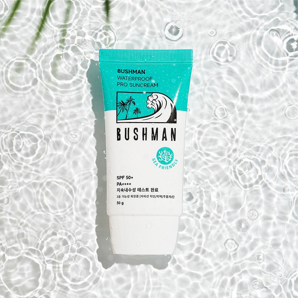 부쉬맨 워터프루프 프로 선크림 SPF50+ PA++++ 50ml, 2개 상세 이미지 1