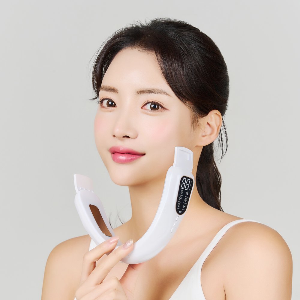 모드샷 얼굴 마사지기 윤곽관리 EMS 기계 고주파 진동 리프팅 턱살 뷰티디바이스 상세 이미지 1